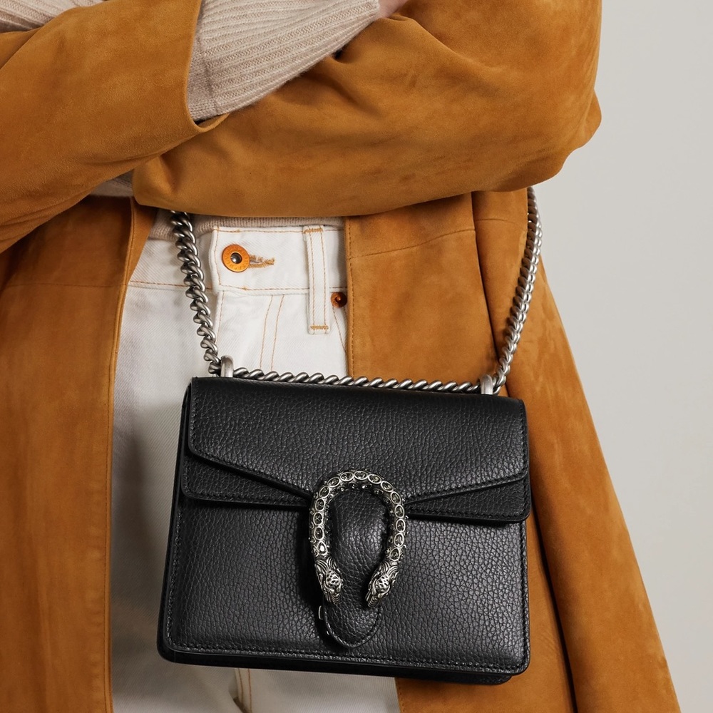 Gucci Dionysus leather mini bag-Like New - Picture 1 of 7